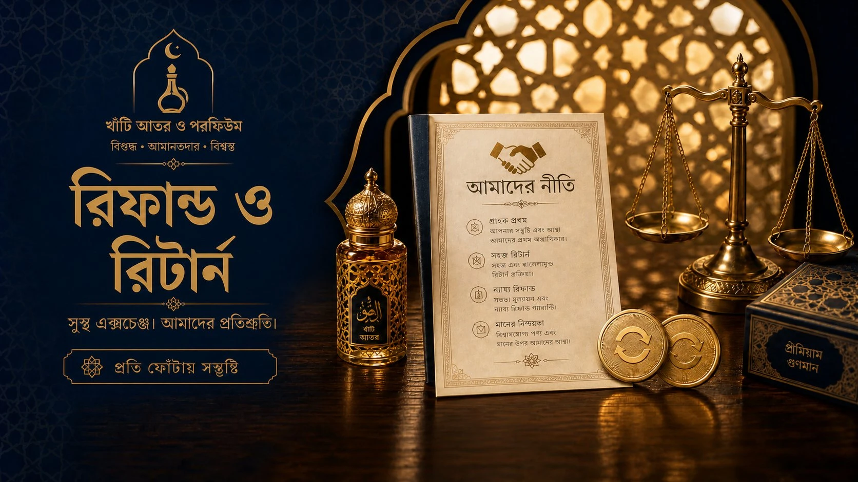 রিফান্ড এবাং রিটার্ন পলিসি